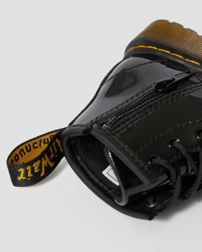 Botas Con Cordones Dr Martens Infant 1460 Patent Cuero Para Niños DR2733V